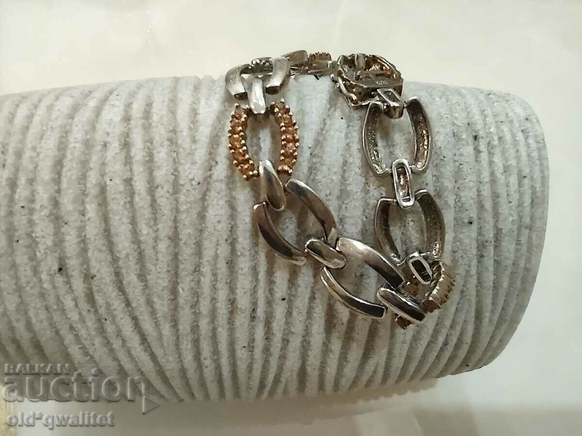 Delivery of SILVER BRACELET 925 SILVER with corundum stamp