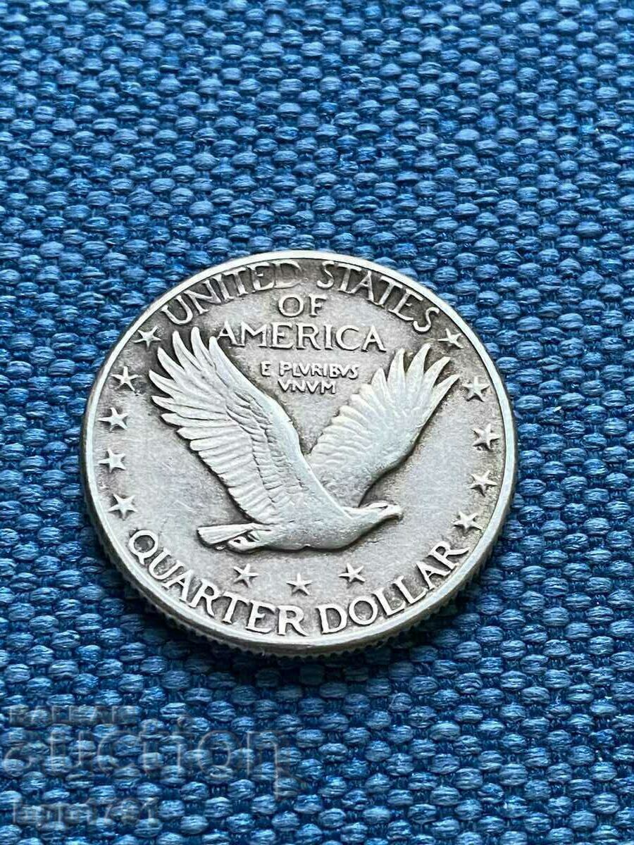 25 Centi SUA 1918-D Argint cu preț € 110.00 | 215.14 BGN