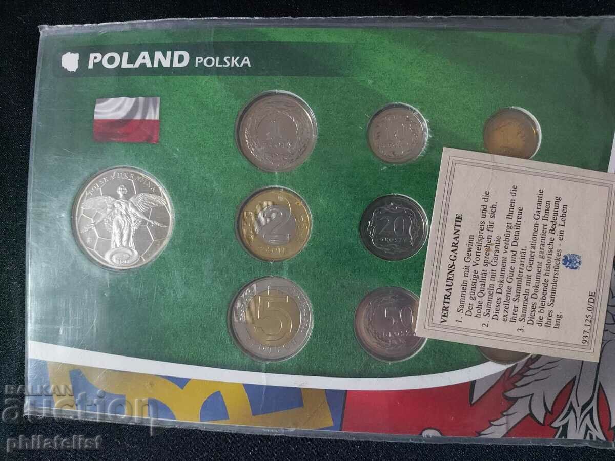 Complete set - Poland 2005-2011 of 9 coins + medal with price 22.00 BGN | € 11.25 Complete set - Poland 2005-2011 of 9 coins + medal with price 22.00 BGN | € 11.25