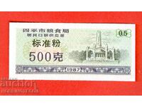 CHINA CHINA 0,5 - 500 emisiune 1987 - NOU UNC