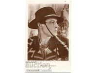 OLD CINEMA CARD FILM ARTIST RUDOLPH VALENTINO G685