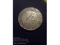 1/2 marca 1919 Germania notgeld fier perfect