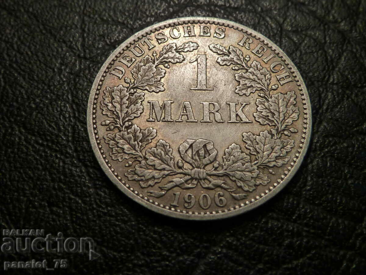Ασημένιο νόμισμα 1 MARKA 1906/A - Γερμανία
