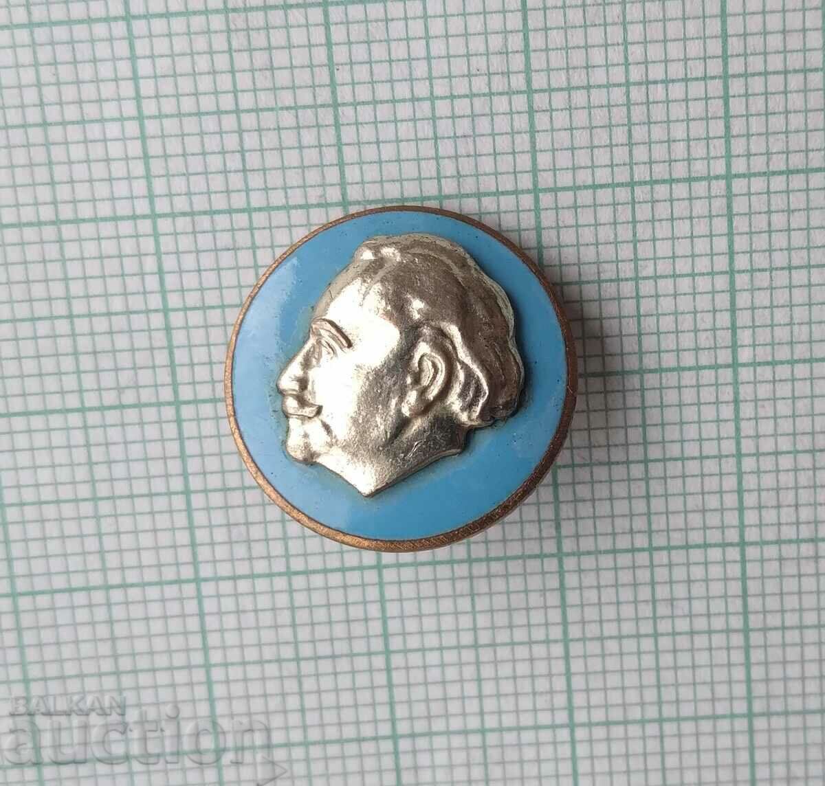 Auction  15103 Badge - Georgi Dimitrov - bronze enamel