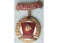 15106 Badge - For active work DKMS - bronze enamel