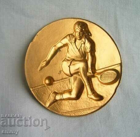 Badge plaque sport - tennis with price 5.00 BGN | € 2.56 Badge plaque sport - tennis with price 5.00 BGN | € 2.56