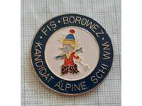 Badge Borovets Candidate World FIS alpine skiing disciplines