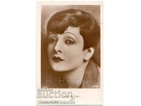 OLD CINEMA CARD FILM ACTRESS LEAH DE PUTTY G693