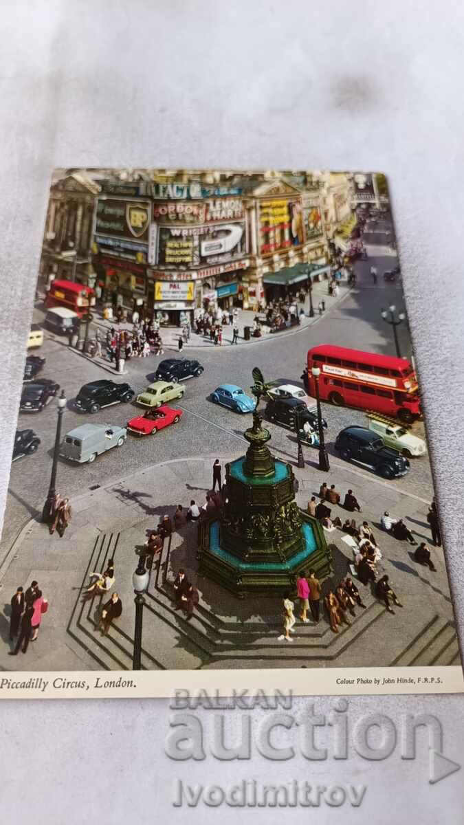 Carte poștală London Piccadilly Circus