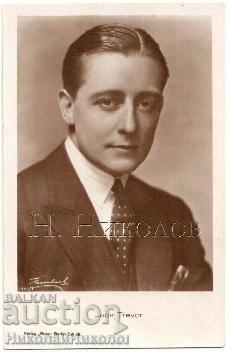 OLD CINEMA CARD FILM ACTOR ARTIST JACK TREVOR G702 OLD CINEMA CARD FILM ACTOR ARTIST JACK TREVOR G702