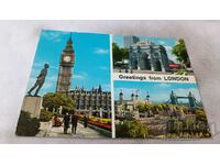 Καρτ ποστάλ Χαιρετισμοί από το Λονδίνο