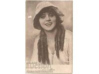 OLD CINEMA MOVIE CARD ACTRESS OSI OSVALDA G708