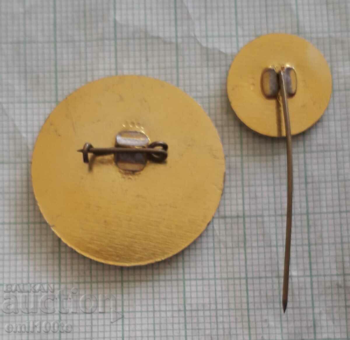 Badges 2 pieces - International tennis tournament for children Prostor - 6 Badges 2 pieces - International tennis tournament for children Prostor - 6