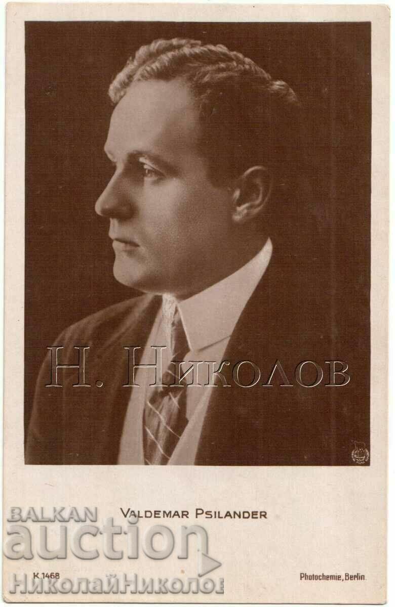 OLD CARD CINEMA MOVIE ACTOR VALDEMAR PSYLANDER G716 OLD CARD CINEMA MOVIE ACTOR VALDEMAR PSYLANDER G716