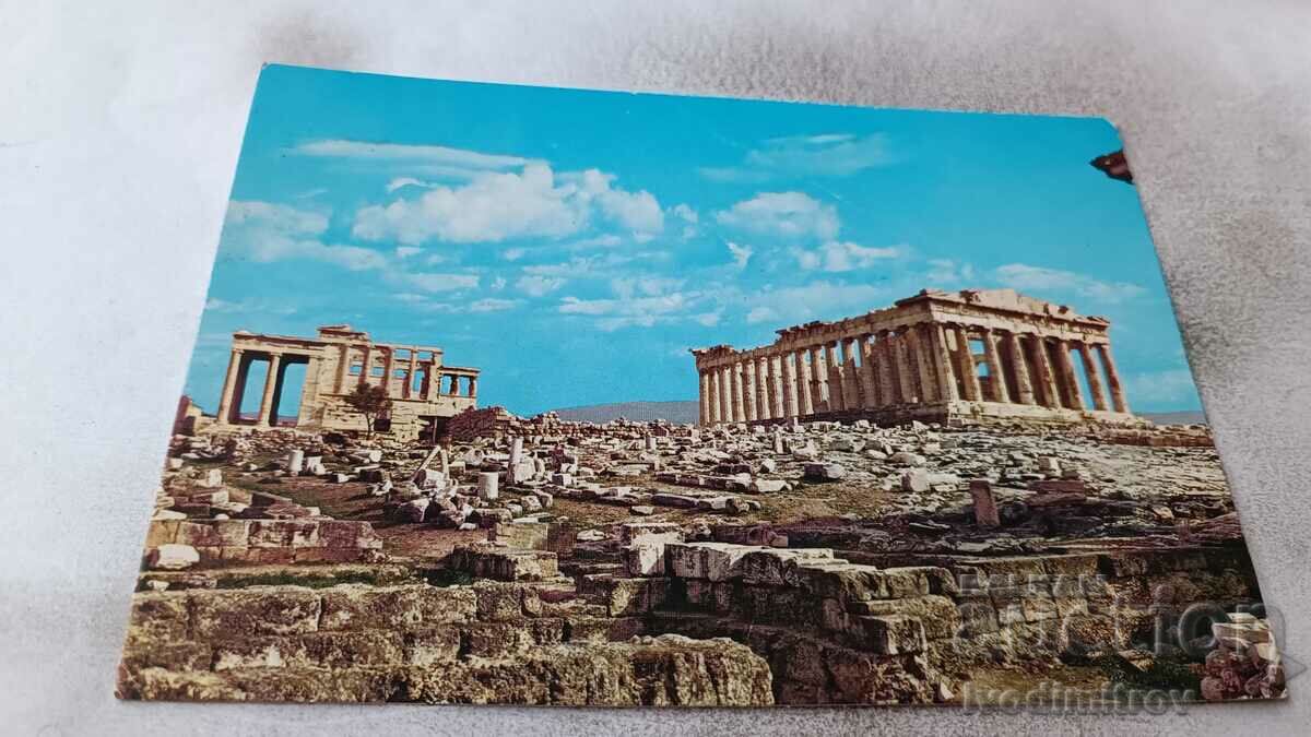 Postcard Athenes The Parthenon
