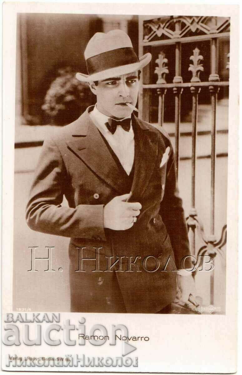 OLD CARD CINEMA FILM ACTOR ARTIST RAMON NOVARO G728