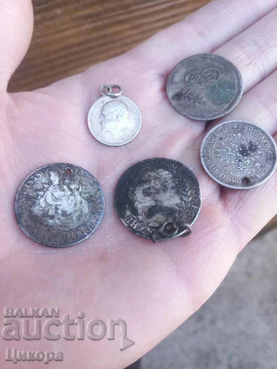 SILVER COINS SILVER TURKEY AUSTRIA RUSSIA with price 50.00 BGN | € 25.56 SILVER COINS SILVER TURKEY AUSTRIA RUSSIA with price 50.00 BGN | € 25.56