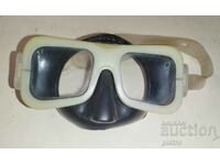 Стара здрава, солидна соц ретро маска, очила за подводно ...