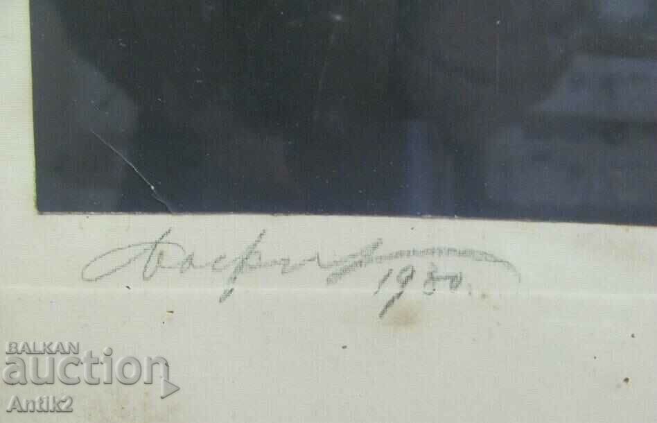 Delivery of 1930 Original Photo with Autograph Bogdan Karastoyanov-Boncho