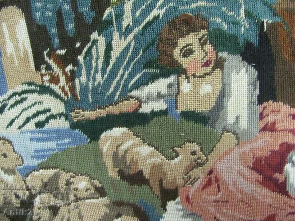 Tapiserie cusută manual din secolul al XIX-lea - 5 Tapiserie cusută manual din secolul al XIX-lea - 5