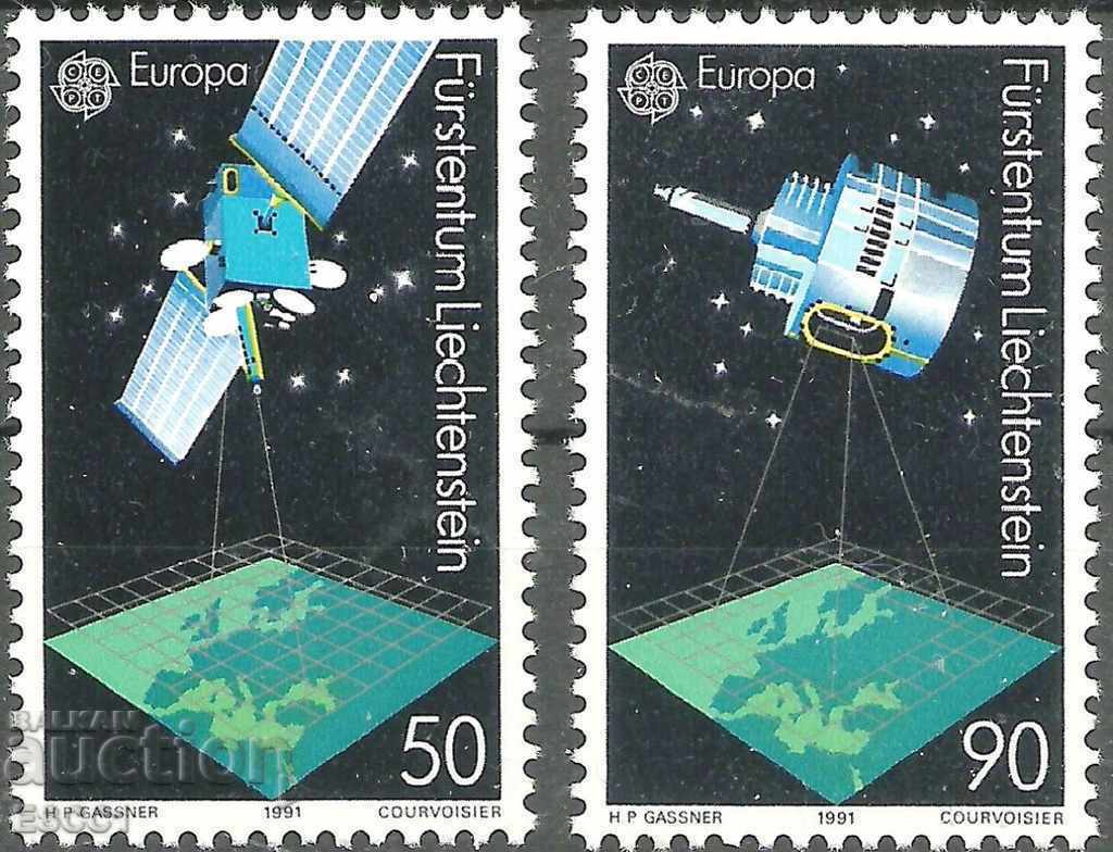 Чисти марки Европа СЕПТ 1991  от Лихтенщайн