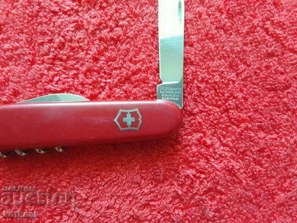 Auction Old pocket knife VICTORINOX OFFICIER SUISSE Switzerland Auction Old pocket knife VICTORINOX OFFICIER SUISSE Switzerland