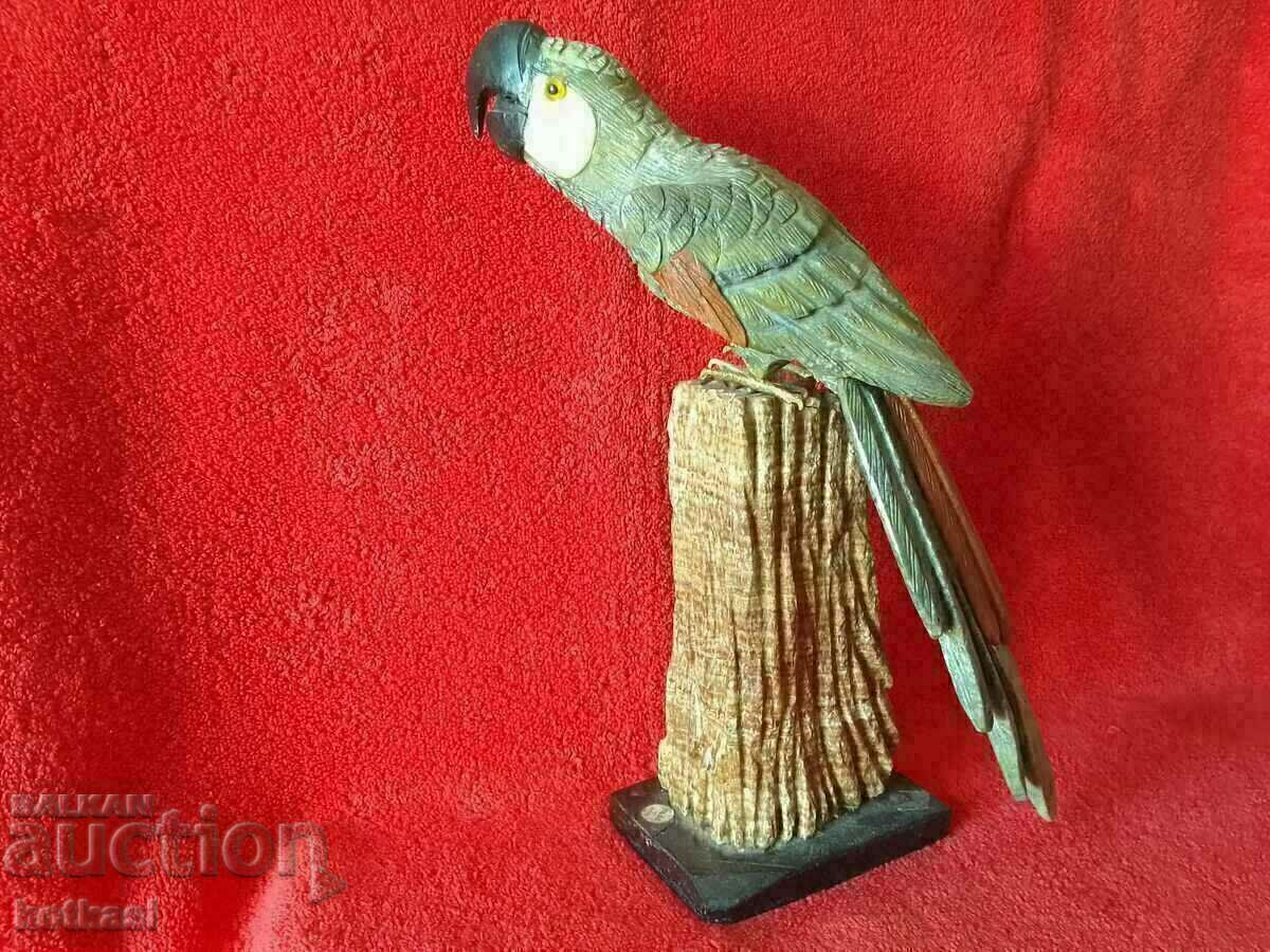 Figure of Parrot various stones and semi-precious stones - 5 Figure of Parrot various stones and semi-precious stones - 5