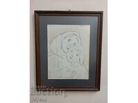 PAINTING, DRAWING BY GEORGI PETROV - ANETA DRUGUSHANU