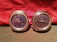 Два руски ръчни часовника