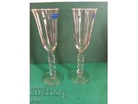 Collectible French Crystal Glasses - Luminarc Millennium