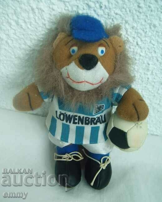 FC 1860 Munich - lion football player, soft doll