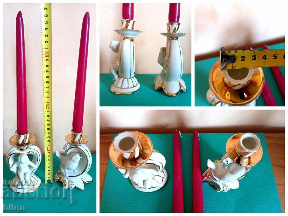 Great Porcelain Candlesticks - 7 Great Porcelain Candlesticks - 7