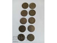 монети 10 стотинки