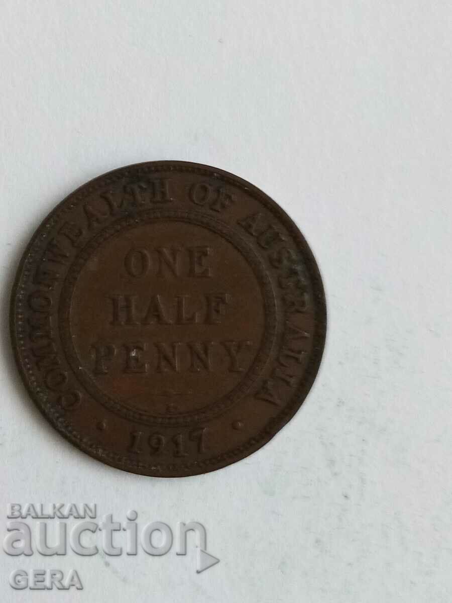 a coin from Australia with price 15.00 BGN | € 7.67