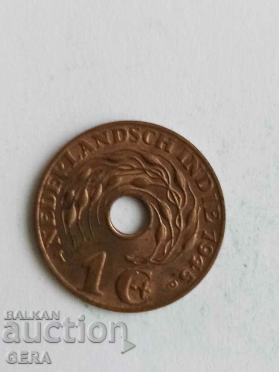 монета от Холандска Индия
