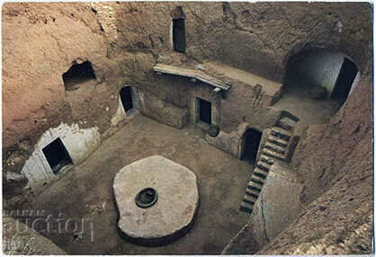 Τυνησία - Matmata - υπόγειες κατοικίες Βερβερίνων - 1998