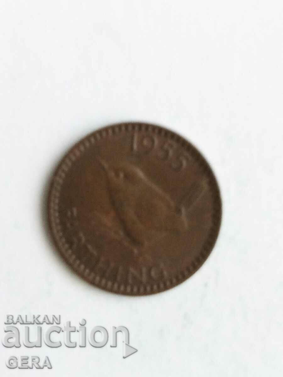 a coin from England with price 5.00 BGN | € 2.56