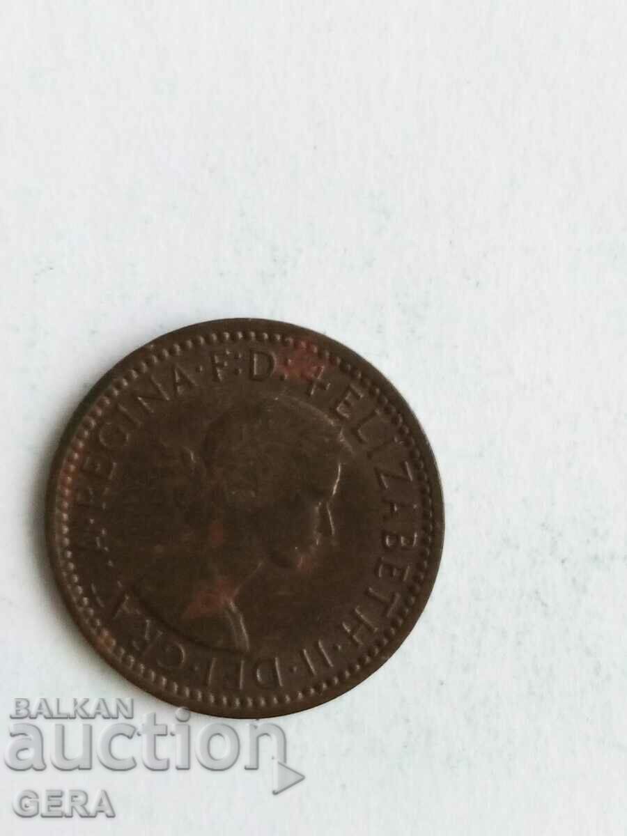a coin from England