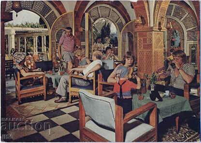 Тунис - Хамамет - хотел Фурети - кафе - 1980