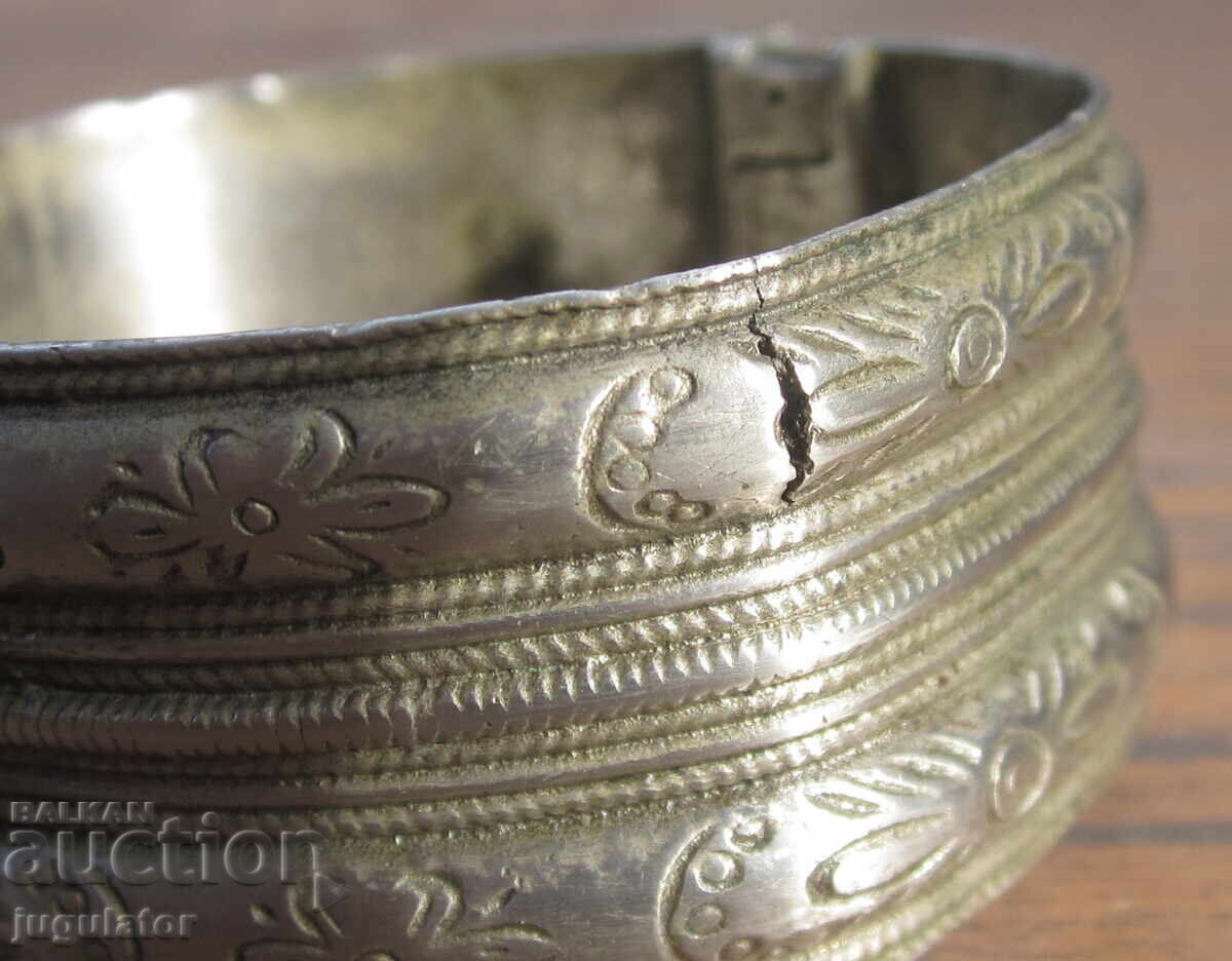 old Bulgarian folk revival silver bracelet - 5 old Bulgarian folk revival silver bracelet - 5