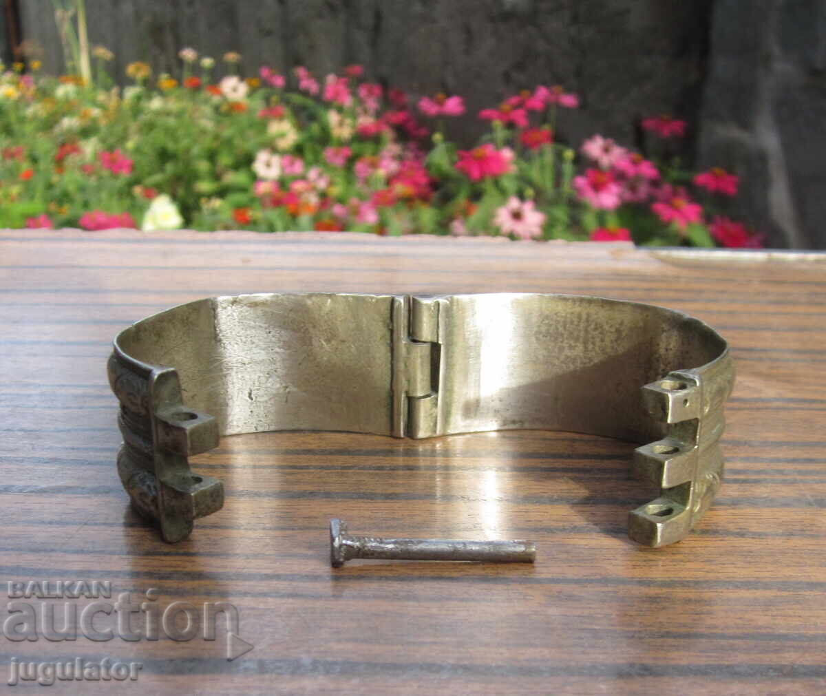 old Bulgarian folk revival silver bracelet - 6 old Bulgarian folk revival silver bracelet - 6