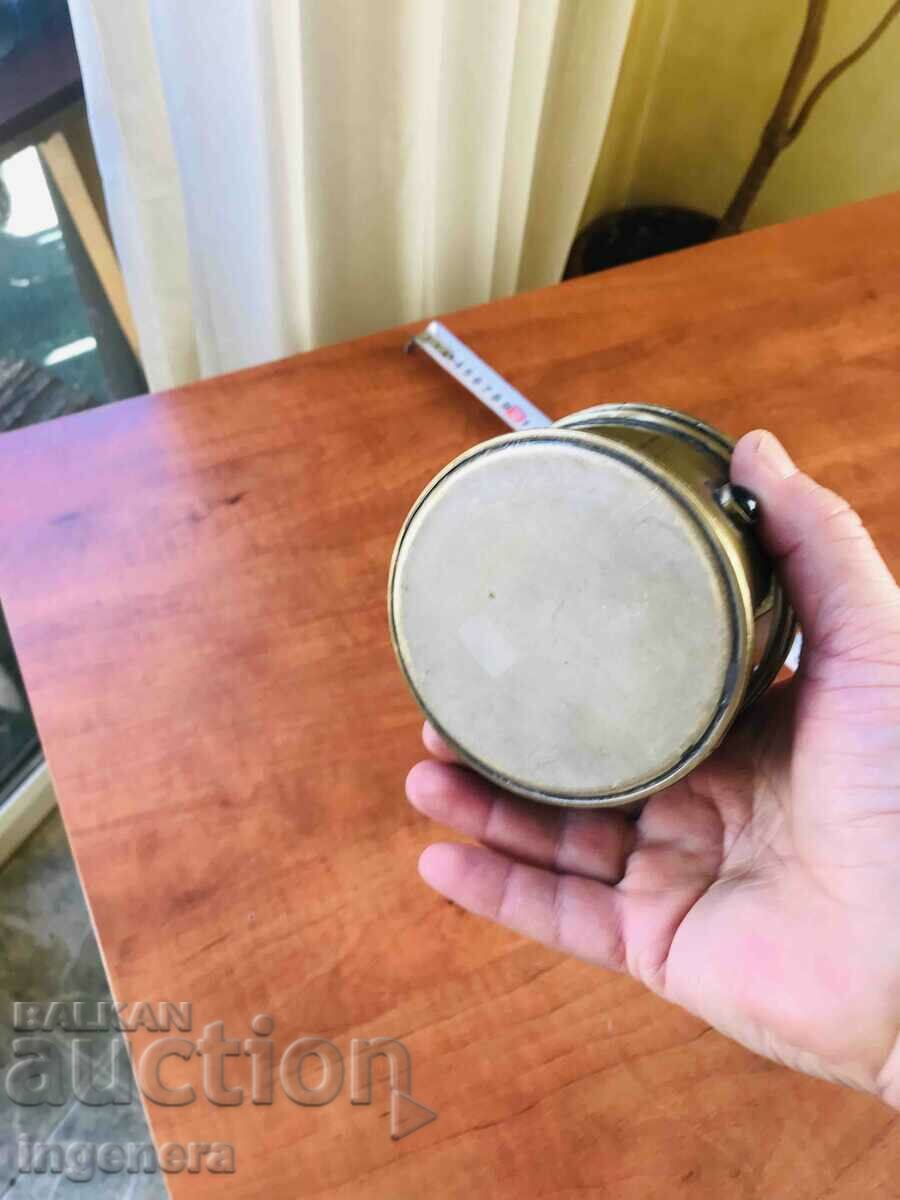 ANTIQUE BRASS BRONZE BOX-300 GR. - 6 ANTIQUE BRASS BRONZE BOX-300 GR. - 6