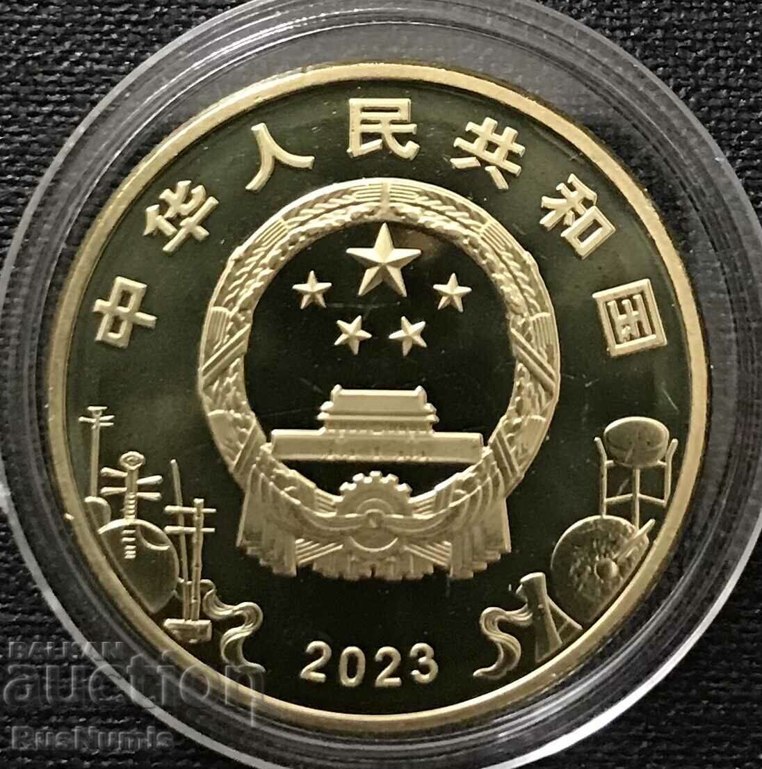 China.5 Yuan 2023 Opera din Beijing. UNC. cu preț € 6.80 | 13.30 BGN China.5 Yuan 2023 Opera din Beijing. UNC. cu preț € 6.80 | 13.30 BGN