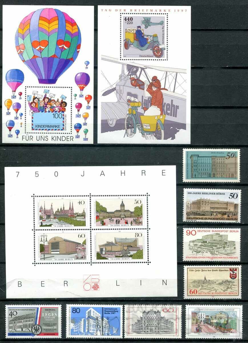Germania/V. Berlin MnH - colecție clară de timbre
