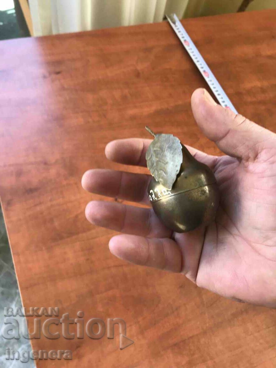 CANDLESTICK BRASS TOURIST WITH CAP with price 11.00 BGN | € 5.62 CANDLESTICK BRASS TOURIST WITH CAP with price 11.00 BGN | € 5.62