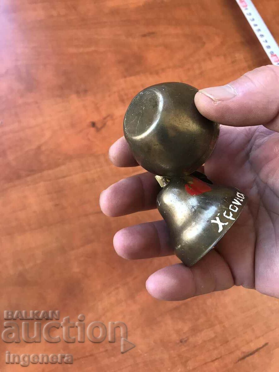 CANDLESTICK BRASS TOURIST WITH CAP - 5 CANDLESTICK BRASS TOURIST WITH CAP - 5