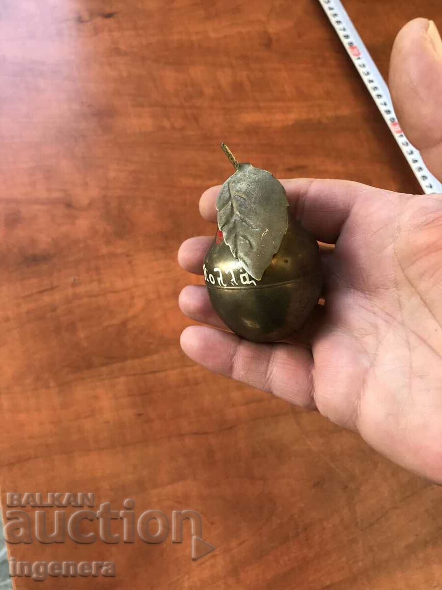 CANDLESTICK BRASS TOURIST WITH CAP - 6 CANDLESTICK BRASS TOURIST WITH CAP - 6