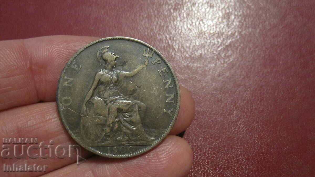 1900 1 penny - VICTORIA