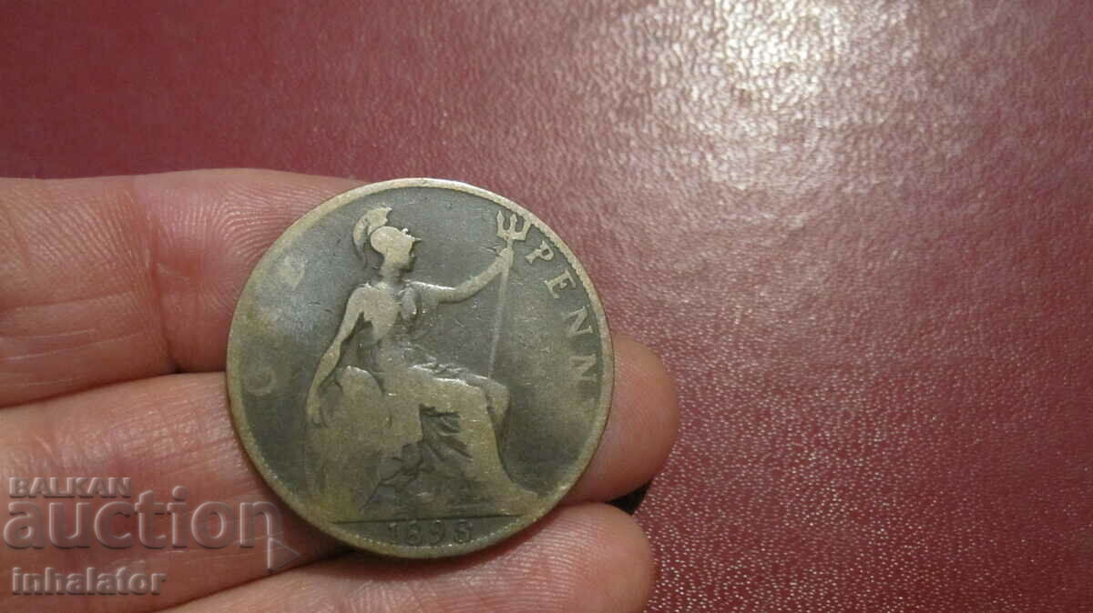 1898 1 penny - VICTORIA