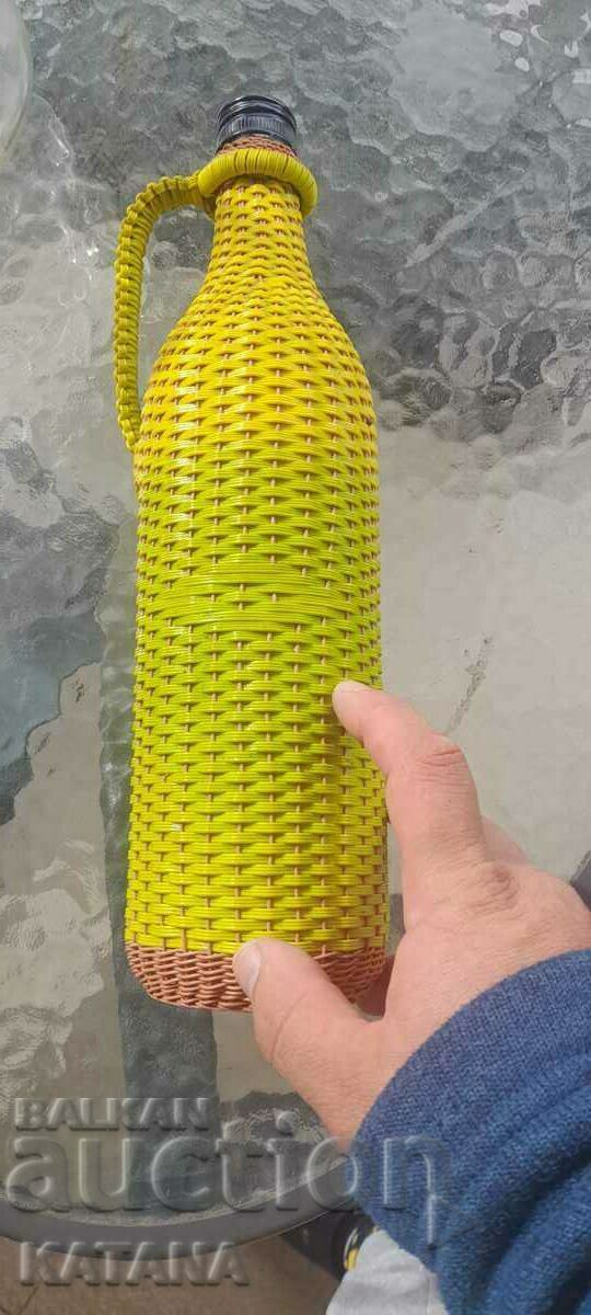 Damajana, Bottle knitted 1 liter DISCOUNT!!! Damajana, Bottle knitted 1 liter DISCOUNT!!!